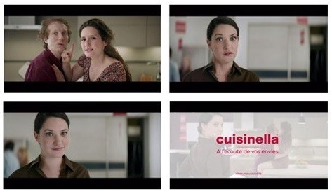 Nouvelle campagne Cuisinella