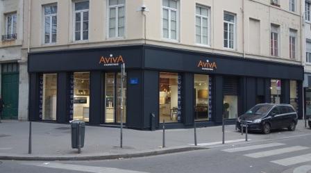 Le magasin pilote AvivA Inside situé Cours de la Liberté à Lyon 3ème