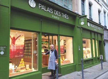 Point de vente sous enseigne Palais des Thés