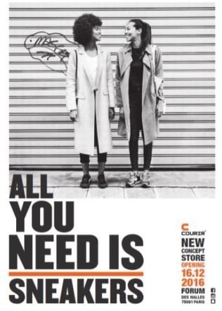 Nouvelle signature Courir