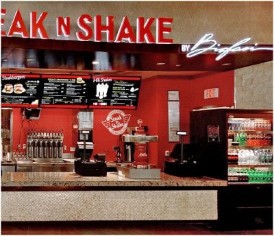 Restaurant sous enseigne Steak'n shake