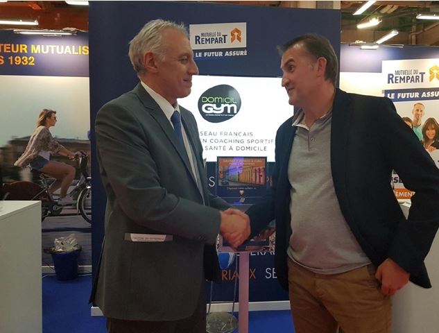 La franchise Domicil&rsquo;Gym conclut un partenariat avec La Mutuelle du Rempart