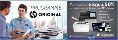 La franchise Cartridge World lance un partenariat avec HP