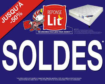 Soldes de la franchise Réponse Lit