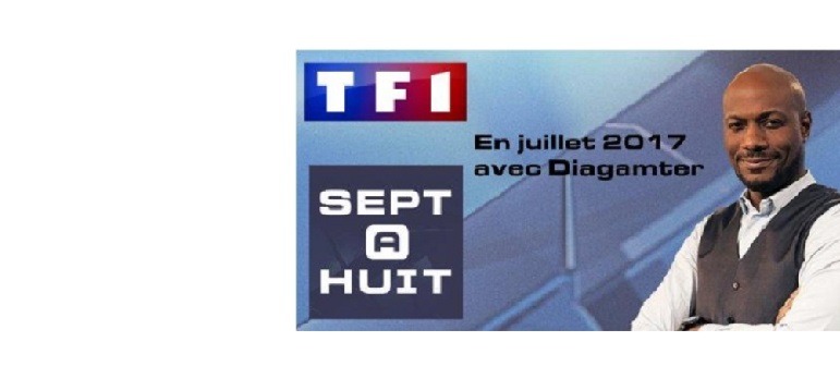 Les franchisés Diagamter avec Sept a Huit sur TF1