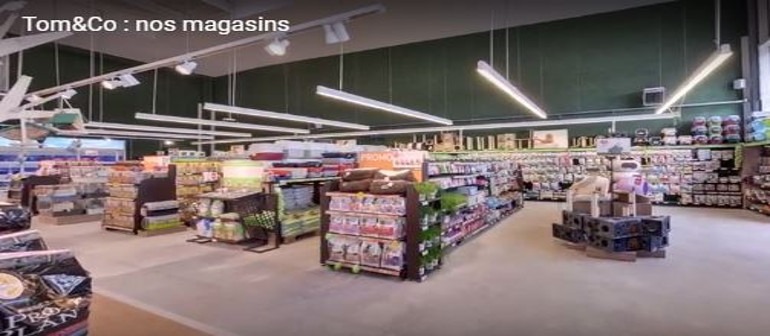 Visite en vidéo d&rsquo;un magasin Tom&Co