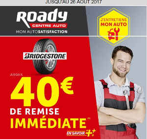 Les promos estivales se poursuivent chez la franchise Roady