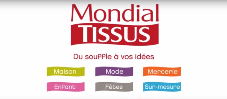 Mondial Tissus, 1er réseau de tissus et mercerie et Do It Yourself