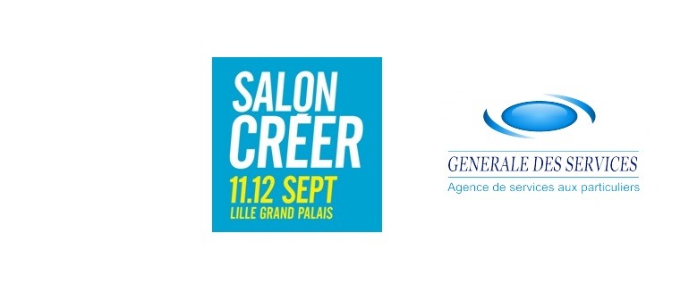 Venez rencontrer la franchise Générale des Services au Salon Créer à Lille