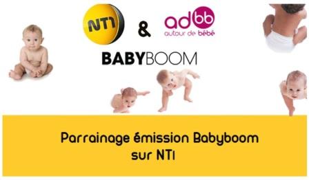 Le réseau ADBB Autour de Bébé parraine l'émission Babyboom