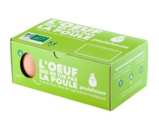 Le réseau Biocoop diffuse les oeufs Poulehouse