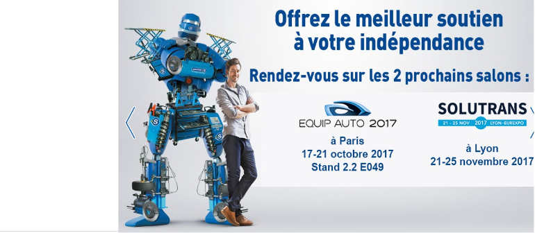 La franchise Point S au  salon Solutrans