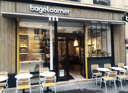 Nouveau concept Bagel Corner - 19, rue la Boétie - PARIS