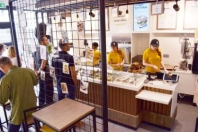 Nouveau concept Bagel Corner - 19, rue la Boétie - PARIS