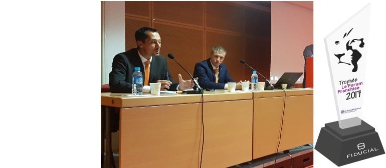 Yohann Bejuy, franchisé Diagamter, distingué lors du récent Forum Franchise Lyon