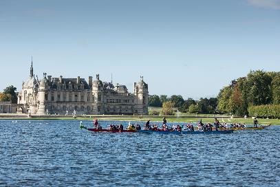 Course de bateaux dragons - Réseau Mikit