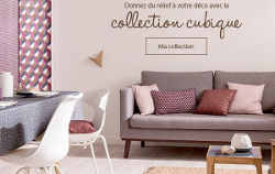 La franchise Mondial Tissus communique sur sa collection Cubique