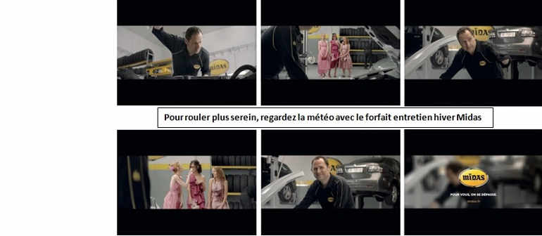 La franchise Midas lance une nouvelle campagne TV
