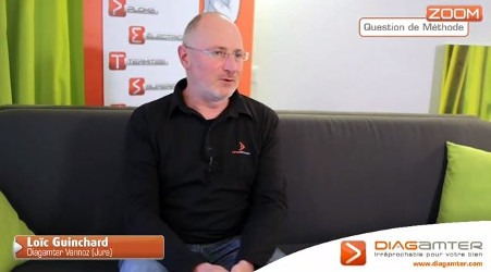 Loïc Guinchard, franchisé Diagamter Jura