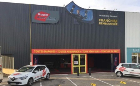 200ème centre Rapid Pare-Brise ouvert à Avignon, dans la zone commerciale de la Courtine