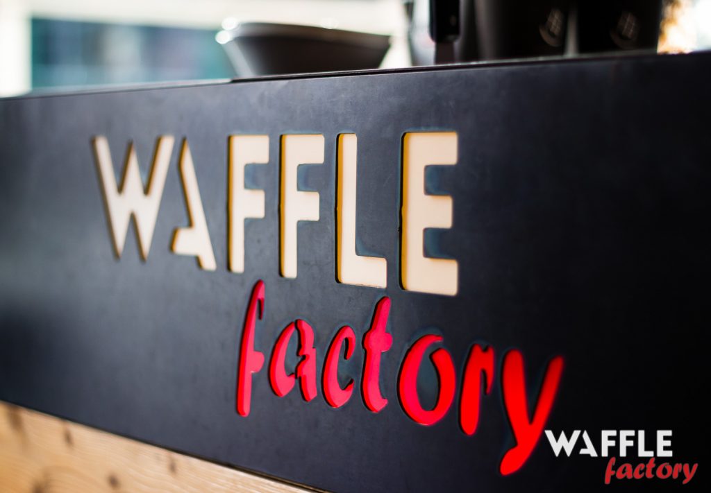 Enseigne Waffle Factory