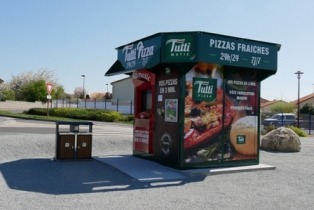 Le réseau Tutti Pizza continue d&rsquo;inaugurer de nouveaux distributeurs automatiques de pizzas