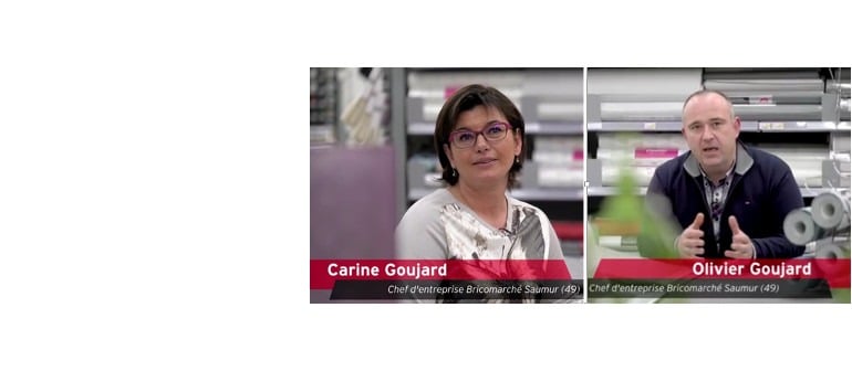Témoignage d&rsquo;un couple d&rsquo;adhérents Bricomarché à Saumur