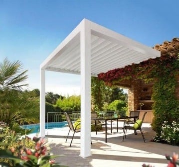 Zoom sur les pergolas et verrières de l&rsquo;enseigne Homkia