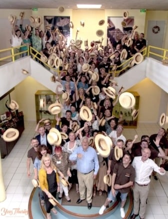 Les franchisés Chocolats Yves Thuriès réunis pour la convention annuelle de leur réseau