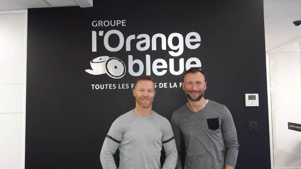 Olivier Brunelat et Thierry Vanveuren, L'Orange Bleue Mon Coach Fitness Halluin