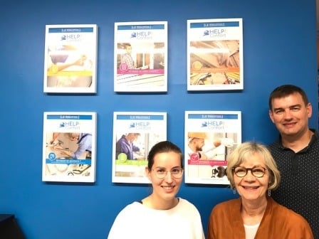 Reprise de l'agene de Nancy par Fabien et Florence Hamon et leur fille Camille