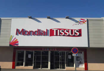 La franchise Mondial Tissus investit Peipin