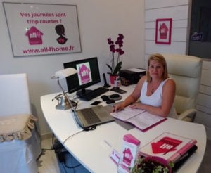 Nathalie Guilhe, franchisée de l'agence All4Home Bourg-en-Bresse