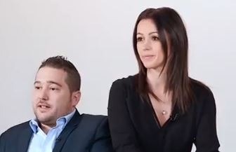 Laurie et Damien, propriétaires d