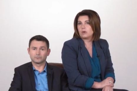 Graziella et Sébastien, propriétaires d