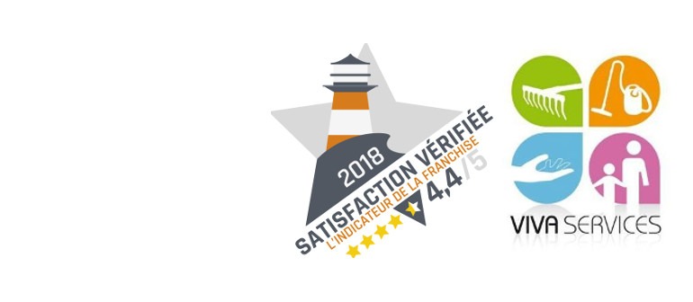 La franchise Vivaservices décroche le label « satisfaction vérifiée » avec une note de 4.4/5