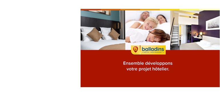 En franchise ou en licence de marque, rejoignez les autres franchisés Balladins !
