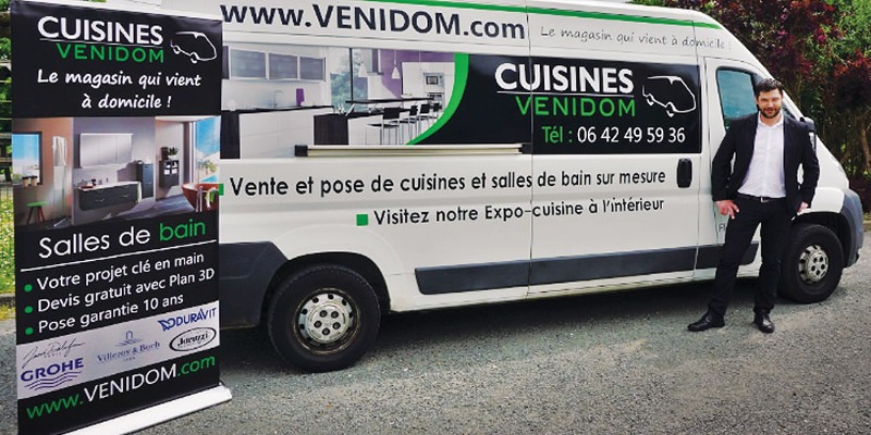 La franchise Cuisines Venidom prévoit d’accentuer son développement en 2019