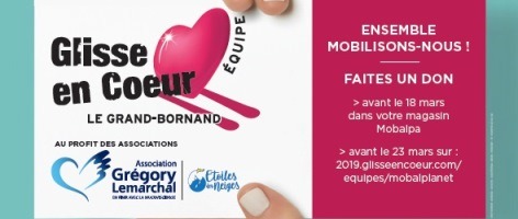 La franchise Mobalpa s’engage à nouveau dans l’évènement caritatif Glisse en cœur