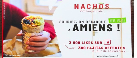 La franchise Nachos débarque à Amiens