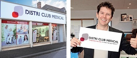 Julien Colognac témoigne de sa satisfaction des prestations de son franchiseur Distri Club Médical