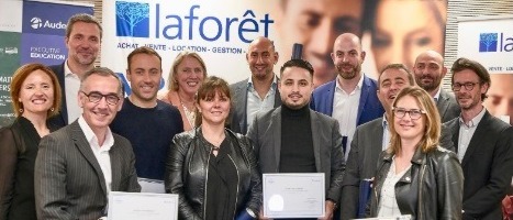 La franchise Laforêt félicite les nouveaux diplômés du Visa Manager Laforêt