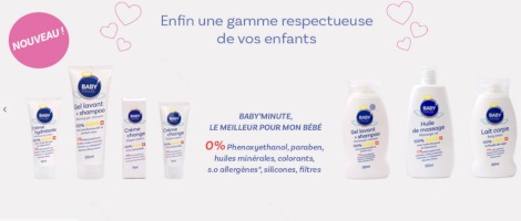 Body Minute lance une gamme de cosmétiques réservée aux bébés