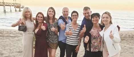 Dietplus invite certains de ses franchisés pour un week-end de travail et de détente