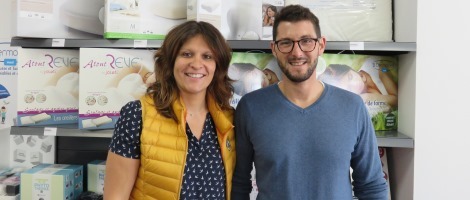 Caroline et Thomas ouvrent leur franchise Distri Club Médical à Cabestany