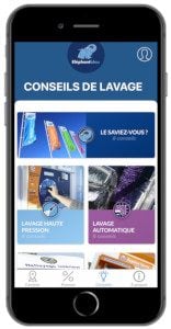 application mobile Éléphant Bleu