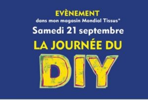 Journée du DIY - Franchise Mondial Tissus