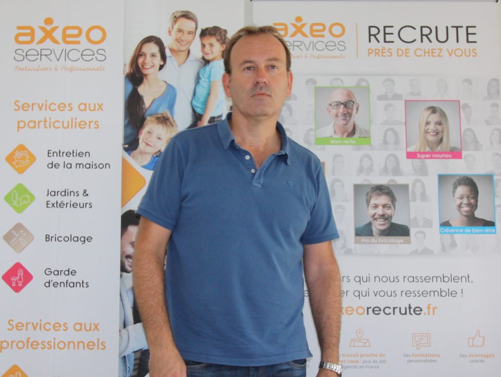 Patrick Gorecki, franchisé AXEO Services à Mandelieu la Napoule
