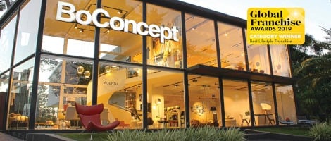 La franchise BoConcept, lauréate des Global Franchise Awards 2019