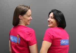 Constance Charavay et Cindy Nardi, deux franchisées Dietplus, Trophée Roses des sables